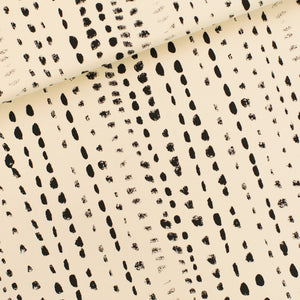 Fingerprints French Terry | Navoja Beige | See You At Six | By The Half Yard