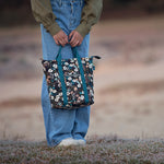 Load image into Gallery viewer, Flower Harvest Cotton Canvas Gabardine Twill | See You At Six | By The Half Yard
