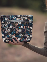 Load image into Gallery viewer, Flower Harvest Cotton Canvas Gabardine Twill | See You At Six | By The Half Yard