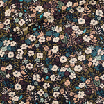 Load image into Gallery viewer, Flower Harvest French Terry | Black | See You At Six | By The Half Yard
