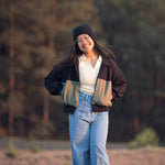 Load image into Gallery viewer, Black French Terry | See You At Six | By The Half Yard
