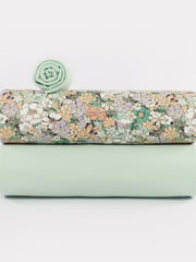 Load image into Gallery viewer, Light Green Glass French Terry | See You At Six | By The Half Yard