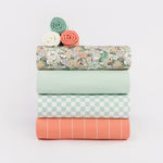 Load image into Gallery viewer, Light Green Glass French Terry | See You At Six | By The Half Yard
