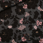 Load image into Gallery viewer, Hydrony French Terry | Pinstripe Gray | See You At Six | By The Half Yard
