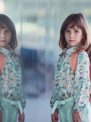 Load image into Gallery viewer, Imagine All The Flowers Ecovero Viscose Satin | See You At Six | By The Half Yard
