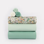 Load image into Gallery viewer, Imagine All The Flowers French Terry | See You At Six | By The Half Yard
