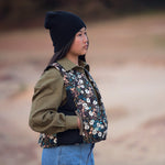 Load image into Gallery viewer, Lizard Green Linen Viscose | See You At Six | By The Half Yard
