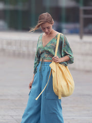 Load image into Gallery viewer, Niagara Blue Linen Viscose | See You At Six | By The Half Yard
