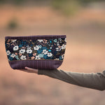 Load image into Gallery viewer, Raisin Lines 2N Cotton Canvas Gabardine Twill | See You At Six | By The Half Yard
