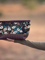 Load image into Gallery viewer, Raisin Lines 2N Cotton Canvas Gabardine Twill | See You At Six | By The Half Yard