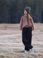 Load image into Gallery viewer, Copper Brown 1x1 Rib Knit | See You At Six | By The Half Yard