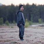 Load image into Gallery viewer, India Ink 1x1 Rib Knit | See You At Six | By The Half Yard
