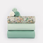 Load image into Gallery viewer, Light Green Glass 1x1 Rib Knit | See You At Six | By The Half Yard
