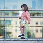 Load image into Gallery viewer, Melon Punch 1x1 Rib Knit | See You At Six | By The Half Yard
