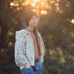 Load image into Gallery viewer, Navoja Beige 1x1 Rib Knit | See You At Six | By The Half Yard
