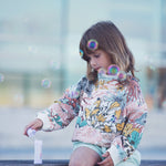 Load image into Gallery viewer, Sea Garden French Terry | Off White | See You At Six | By The Half Yard
