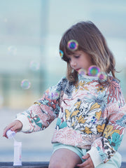 Load image into Gallery viewer, Sea Garden French Terry | Off White | See You At Six | By The Half Yard