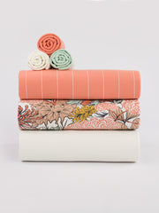 Load image into Gallery viewer, Verticals NNWW French Terry | Melon Punch | See You At Six | By The Half Yard