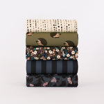 Load image into Gallery viewer, Verticals NNWW French Terry | India Ink | See You At Six | By The Half Yard
