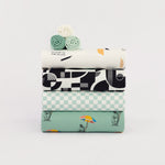 Load image into Gallery viewer, Zeus Needs Shade French Terry | Granite Green | See You At Six | By The Half Yard
