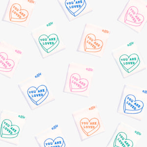 "You Are Loved" Woven Labels | Pack of 6 | Kylie And The Machine