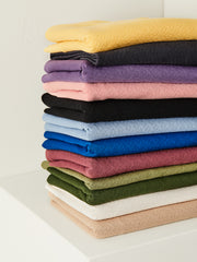 Load image into Gallery viewer, Black Organic Gem Pointelle Knit | Mind The Maker | By The Half Yard