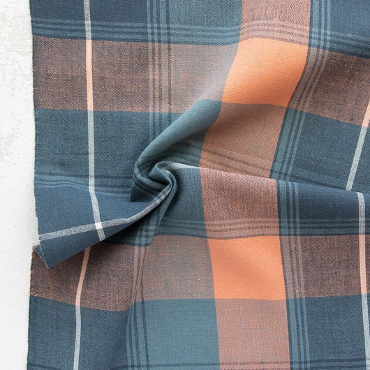 Midnight Arcade Plaid Woven | Fableism Supply Co