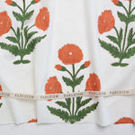 Load image into Gallery viewer, Boho Floral in Sienna | Indian Block Print: Cottage | Fableism Supply Co
