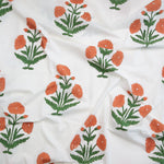 Load image into Gallery viewer, Boho Floral in Sienna | Indian Block Print: Cottage | Fableism Supply Co
