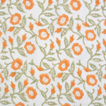 Load image into Gallery viewer, Trumpet Vines in Sage | Indian Block Print: Cottage | Fableism Supply Co
