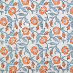 Load image into Gallery viewer, Trumpet Vines in Winter | Indian Block Print: Cottage | Fableism Supply Co
