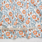 Load image into Gallery viewer, Trumpet Vines in Winter | Indian Block Print: Cottage | Fableism Supply Co
