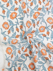 Load image into Gallery viewer, Trumpet Vines in Winter | Indian Block Print: Cottage | Fableism Supply Co