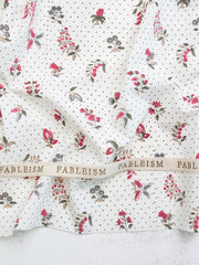 Load image into Gallery viewer, Dottie Floral in Cream | Indian Block Print: Cottage | Fableism Supply Co