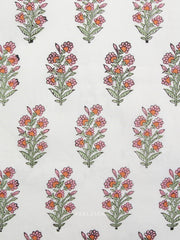 Load image into Gallery viewer, Wild Floral in Blushing | Indian Block Print: Cottage | Fableism Supply Co