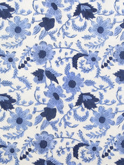 Load image into Gallery viewer, Country Floral in Blue | Indian Block Print: Cottage | Fableism Supply Co