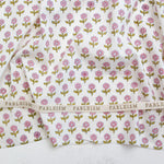 Load image into Gallery viewer, Flowerling in Pink | Indian Block Print: Cottage | Fableism Supply Co
