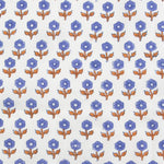 Load image into Gallery viewer, Flowerling in Violet | Indian Block Print: Cottage | Fableism Supply Co
