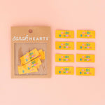 Load image into Gallery viewer, "Made By Mom" Woven Labels | Pack of 8 | Sarah Hearts
