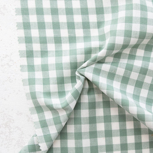 Camp Gingham in Scout Green  | Fableism Supply Co