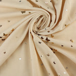 Load image into Gallery viewer, Butterflies 2 Tone Foil on Beige French Terry
