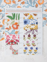 Load image into Gallery viewer, Charm Pack | Indian Block Print: Cottage | Fableism Supply Co