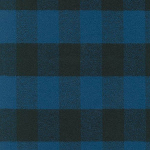 Blue/Black Buffalo Check | Mammoth Flannel | Robert Kaufman