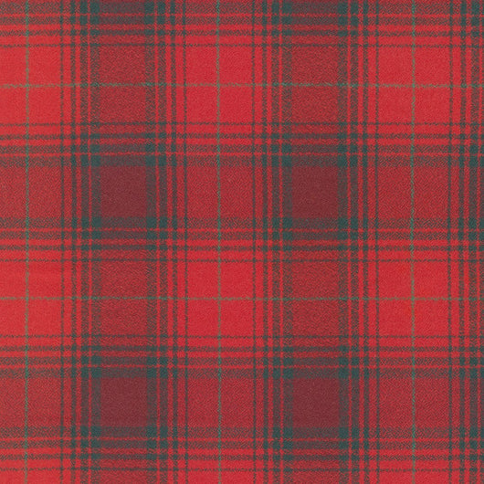 Red/Char/Slate Plaid | Mammoth Flannel | Robert Kaufman