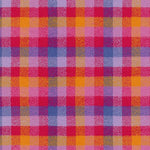 Load image into Gallery viewer, 1YD 18IN REMNANT; Magenta/Periwinkle/Melon Mini Check | Mammoth Flannel | Robert Kaufman
