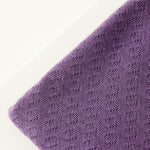 Load image into Gallery viewer, Violet Fig Organic Gem Pointelle Knit | Mind The Maker | By The Half Yard
