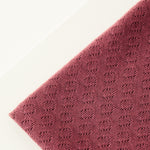 Load image into Gallery viewer, 24IN REMNANT;Rosewood Organic Gem Pointelle Knit | Mind The Maker
