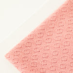 Load image into Gallery viewer, Sweet Peach Organic Gem Pointelle Knit | Mind The Maker | By The Half Yard
