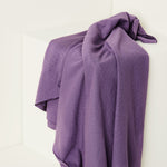 Load image into Gallery viewer, Violet Fig Organic Gem Pointelle Knit | Mind The Maker | By The Half Yard
