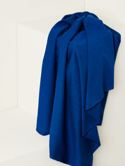 Load image into Gallery viewer, Intense Blue Organic Gem Pointelle Knit | Mind The Maker | By The Half Yard